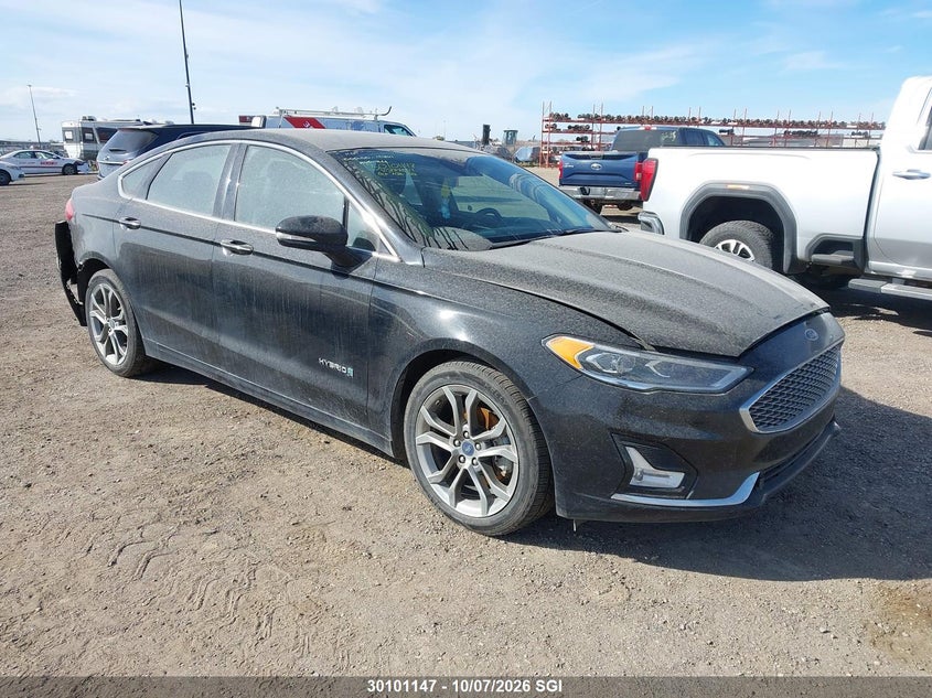 Vin: 3fa6p0ru7kr277541, lot: 20150581, ford fusion titanium 20191