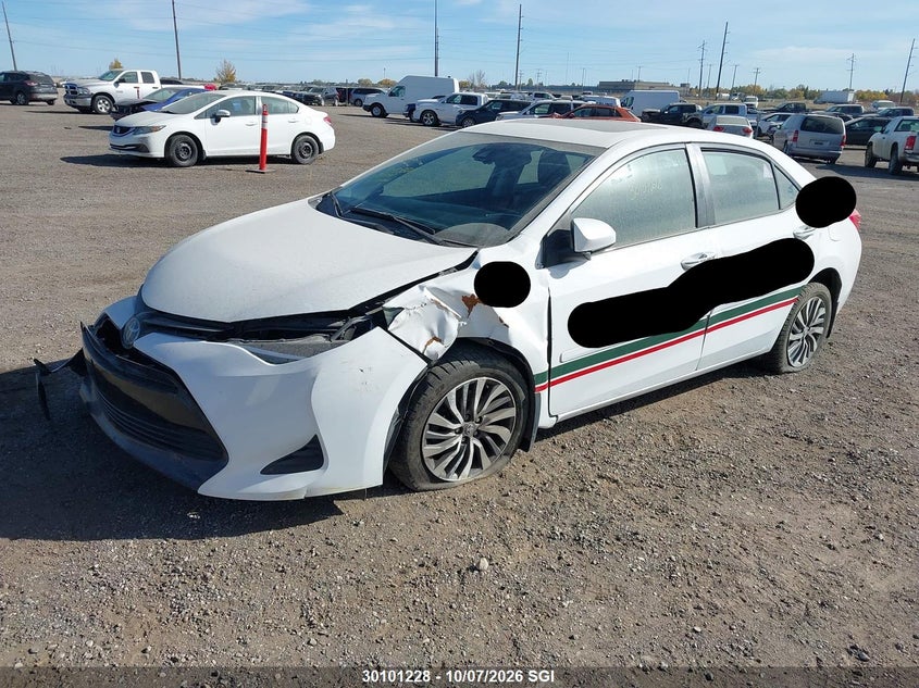 Vin: 2t1burhe2kc170791, lot: 20150691, toyota corolla le 20192