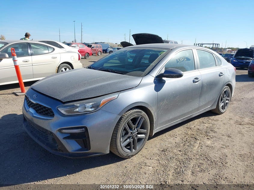 Vin: 3kpf54ad1me278956, lot: 20150695, kia forte ex 20212