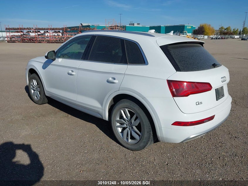 Vin: wa1anafy3j2163220, lot: 20150711, audi q5 premium 20183
