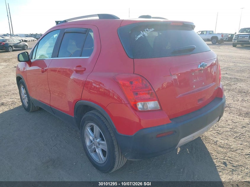Vin: 3gncjlsb8gl275310, lot: 20150775, chevrolet trax 1lt 20163
