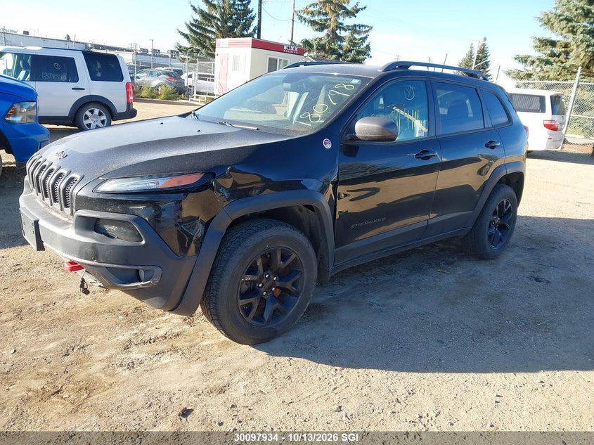 Vin: 1c4pjmbs2gw180798, lot: 20150826, jeep cherokee trailhawk 20162