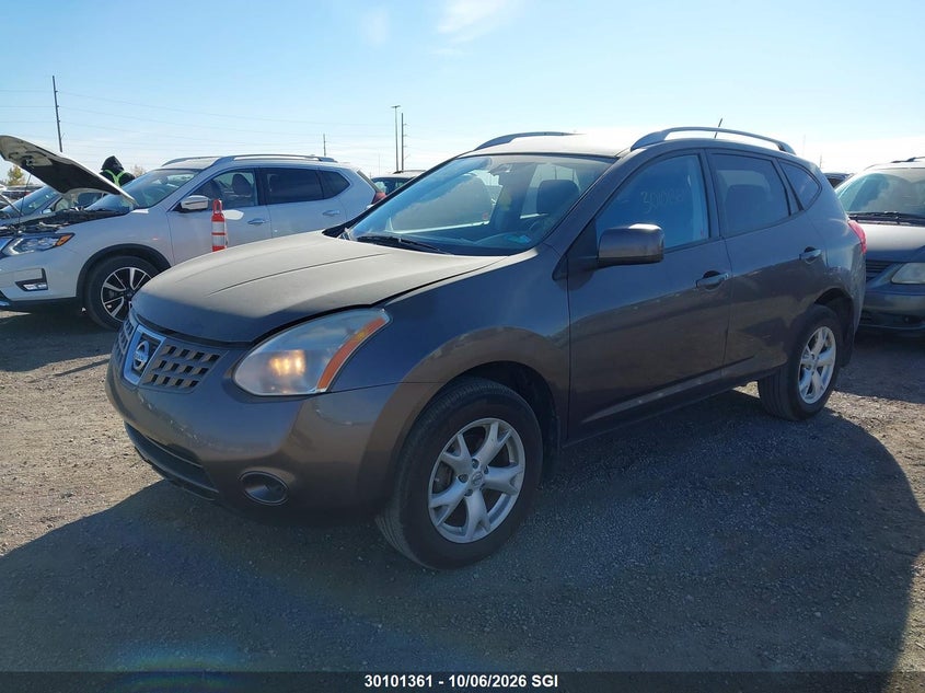 2008 Nissan Rogue S/Sl, Град, IAAI, VIN JN8AS58T08W004864 — фото 2