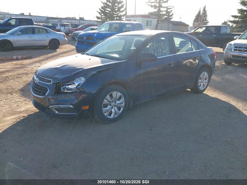 Vin: 1g1pe5sb6g7127602, lot: 20151002, chevrolet cruze limited lt 20162