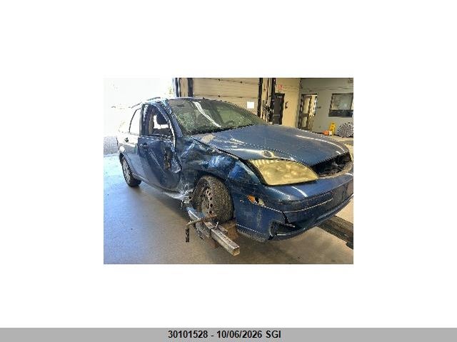 2005 Ford Focus Zxw, Правый бок, IAAI, VIN 1FAFP36N05W219027