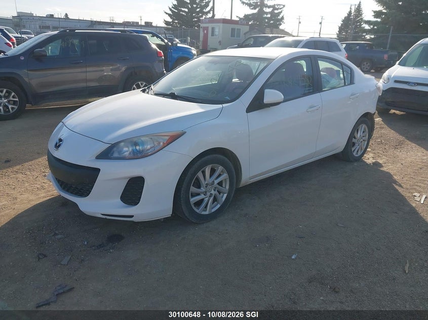 2012 Mazda 3 I, Rear, IAAI, VIN JM1BL1V78C1619844 — photo 2