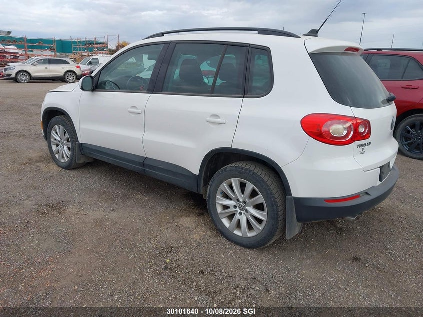 Vin: wvgbv9ax5aw527116, lot: 20151246, volkswagen tiguan se/sel 20103