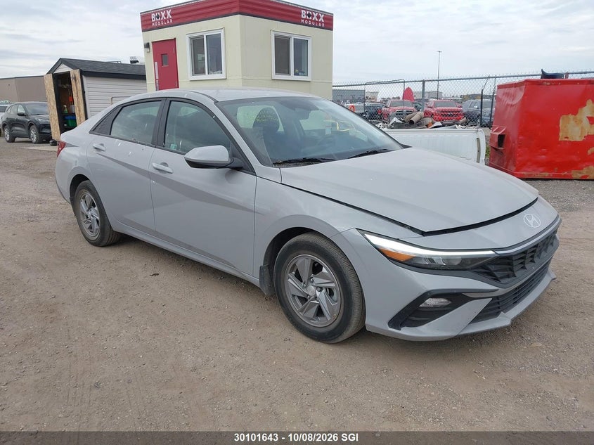 2025 Hyundai Elantra Sel Sport, Hail, IAAI, VIN KMHLM4DG2SU861946
