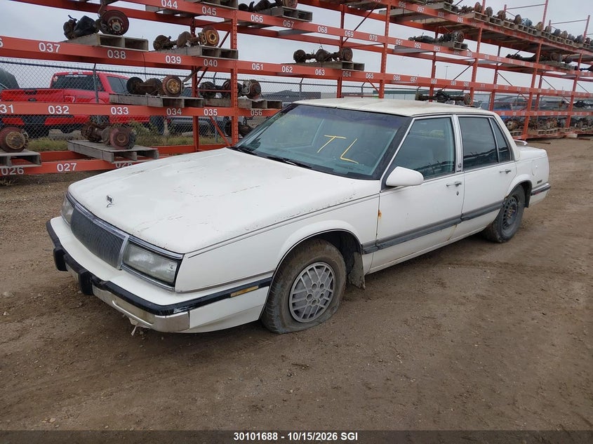 1990 Buick Lesabre Limited, Hail, IAAI, VIN 1G4HR51C6LH469965 — photo 2