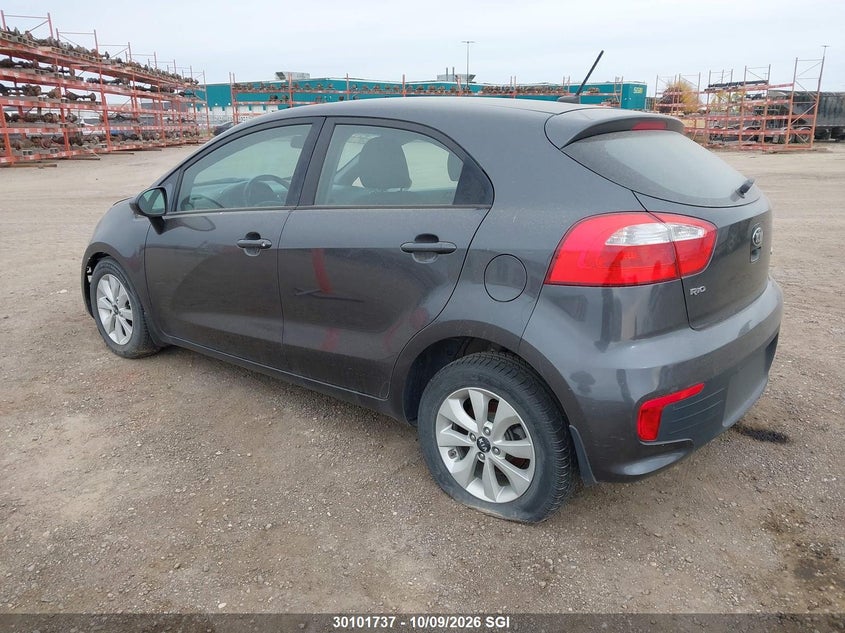 Vin: knadn5a31g6678589, lot: 20151357, kia rio ex/sx 20163