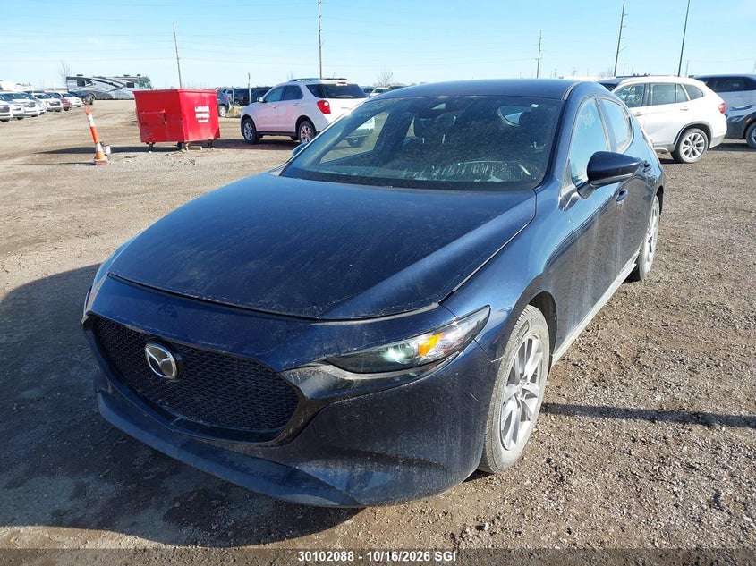 Vin: jm1bpall2m1312188, lot: 20151817, mazda 3 preferred 20212