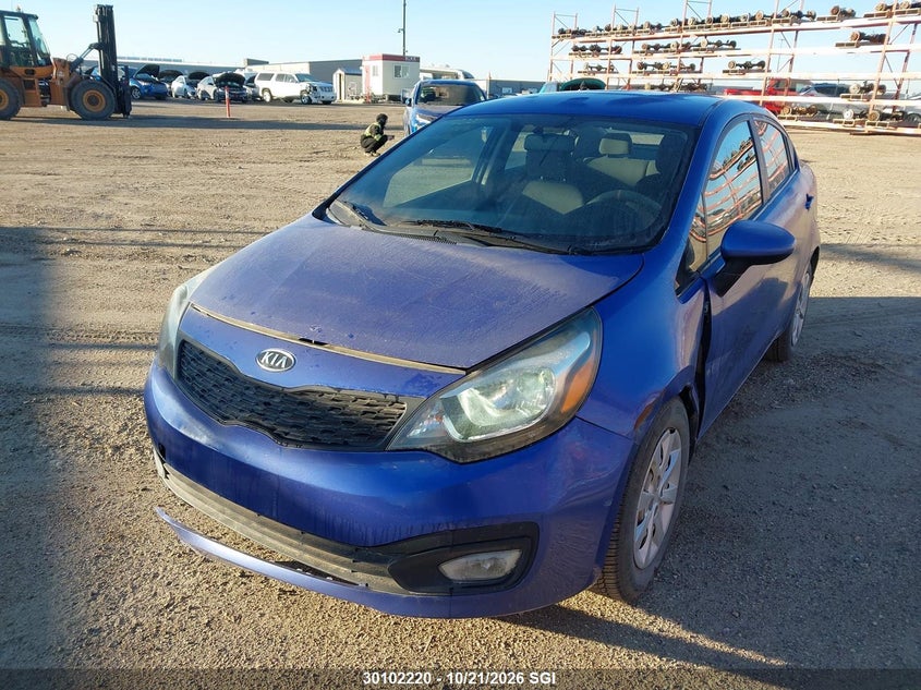 Vin: knadm4a36d6103896, lot: 20151992, kia rio lx 20132