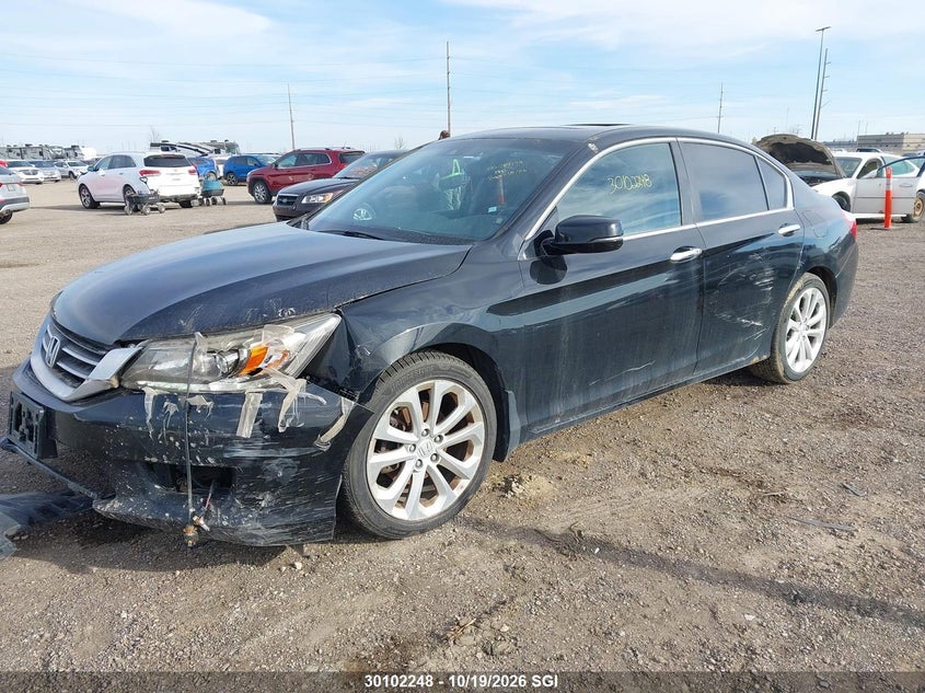 Vin: 1hgcr2f91ea808722, lot: 20152020, honda accord touring 20142