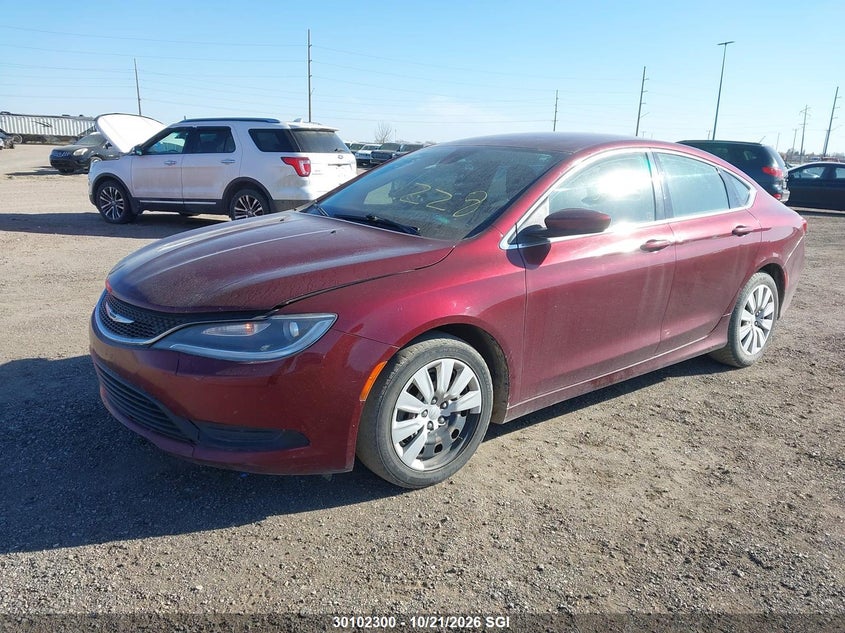 Vin: 1c3cccfb8fn530845, lot: 20152109, chrysler 200 lx 20152