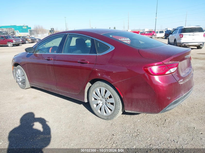 Vin: 1c3cccfb8fn530845, lot: 20152109, chrysler 200 lx 20153