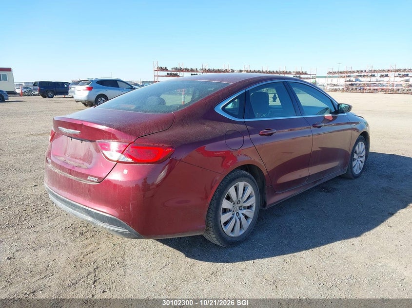 Vin: 1c3cccfb8fn530845, lot: 20152109, chrysler 200 lx 20154