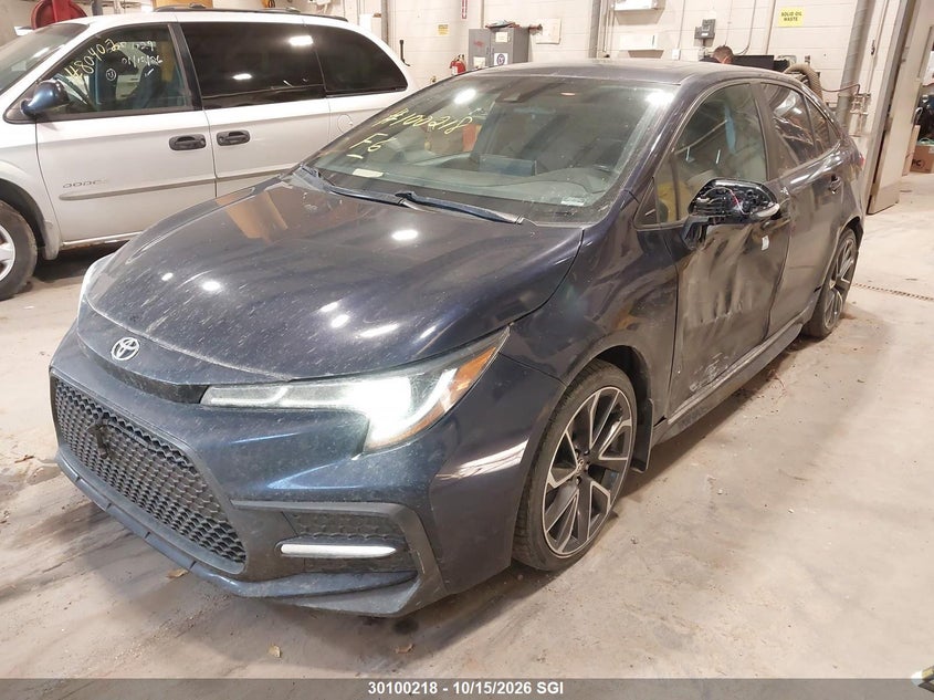 Vin: 5yfb4rbe7lp001568, lot: 20152309, toyota corolla se/xse 20202