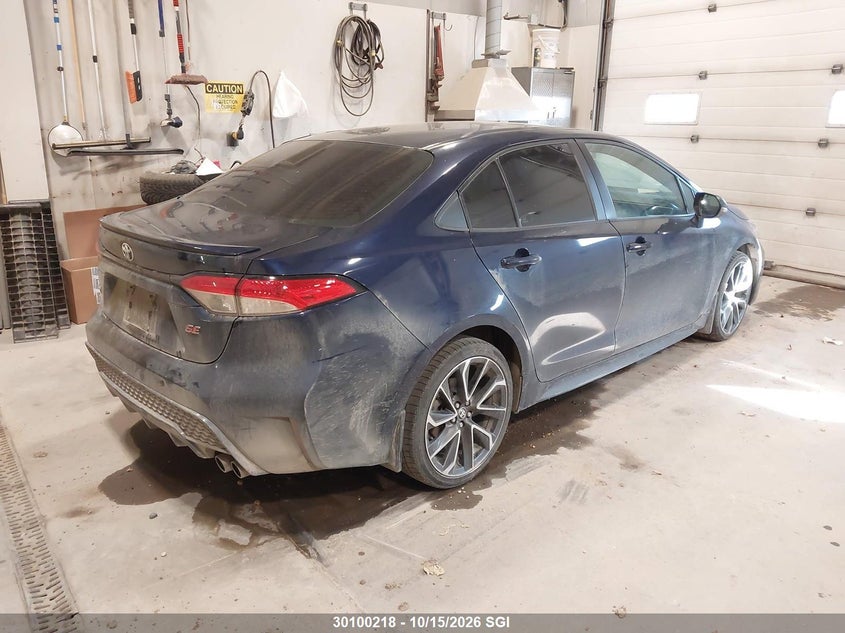 Vin: 5yfb4rbe7lp001568, lot: 20152309, toyota corolla se/xse 20204