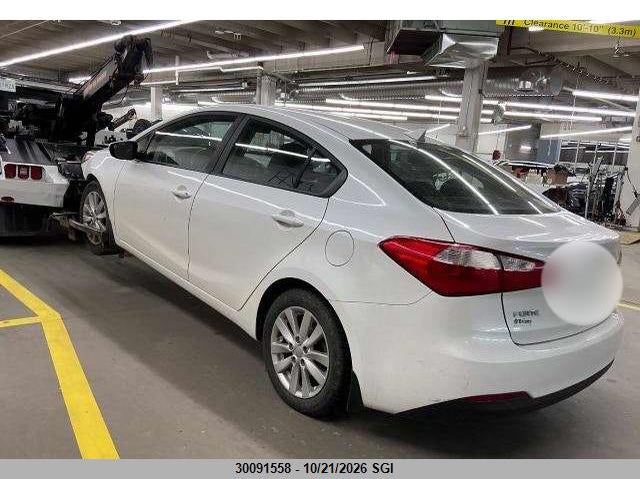 Vin: knafx4a62g5585691, lot: 20152504, kia forte lx 20162