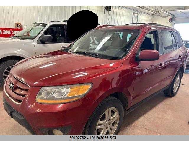 Vin: 5nmsgdag0ah338636, lot: 20152779, hyundai santa fe gls 20102