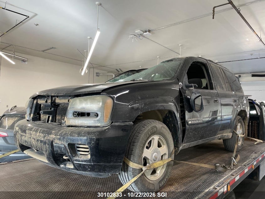 2002 Chevrolet Trailblazer, Rollover, IAAI, VIN 1GNDT13S022529734 — photo 2