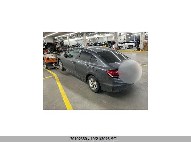 Vin: 2hgfb2f46dh020671, lot: 20152885, honda civic lx 20134