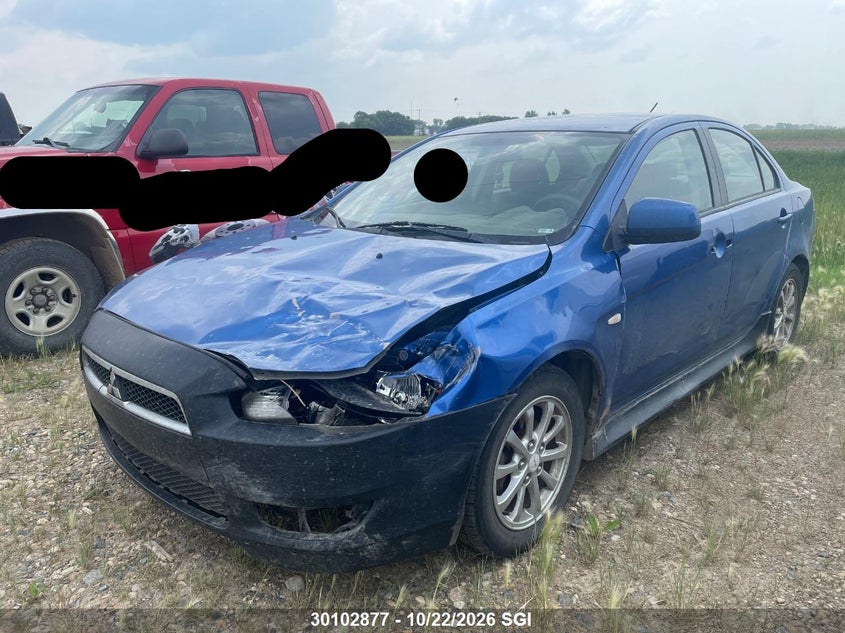 Vin: ja32u2fu2au600885, lot: 20152907, mitsubishi lancer es/es sport 20102