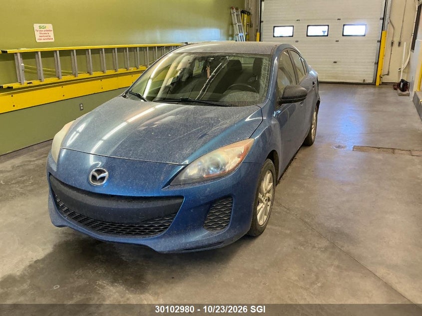 Vin: jm1bl1v74c1617203, lot: 20153040, mazda 3 i 20122