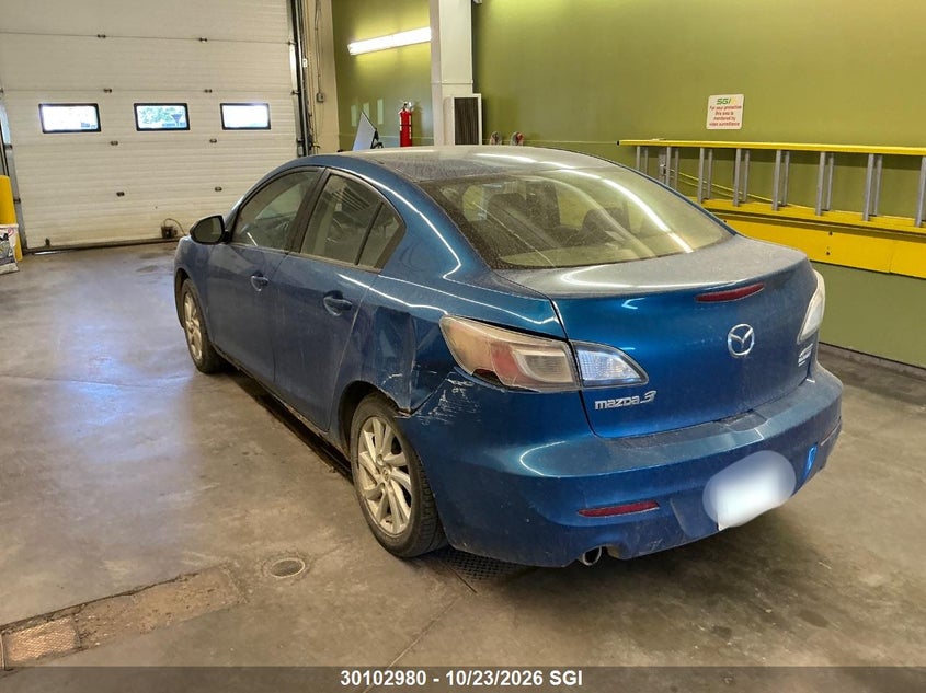 Vin: jm1bl1v74c1617203, lot: 20153040, mazda 3 i 20123
