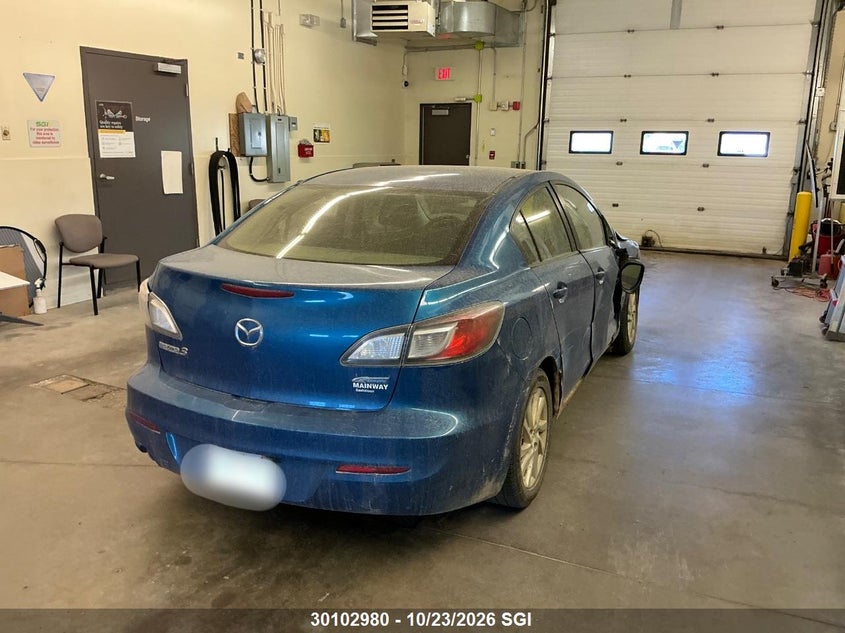 Vin: jm1bl1v74c1617203, lot: 20153040, mazda 3 i 20124