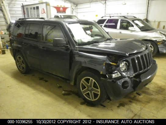 2008 Jeep Patriot Sport VIN: 1J8FF28W48D729550 Lot: 10396255