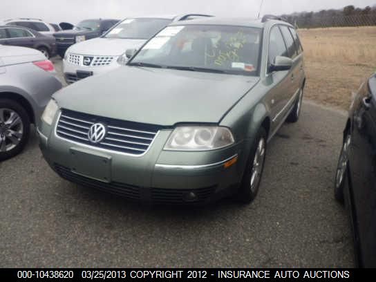 WVWWH63B53E137185 2003 Volkswagen Passat Glx