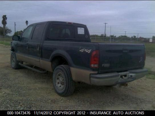 1FTNW21F71EA85328 2001 Ford Srw Super Duty F250 Super Duty