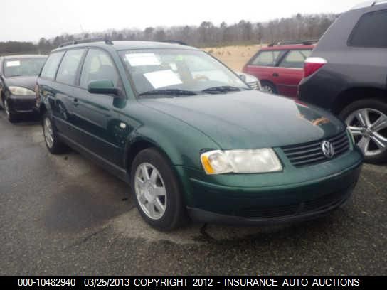 1999 Volkswagen Passat Gls VIN: WVWNA63B3XE494659 Lot: 10482940