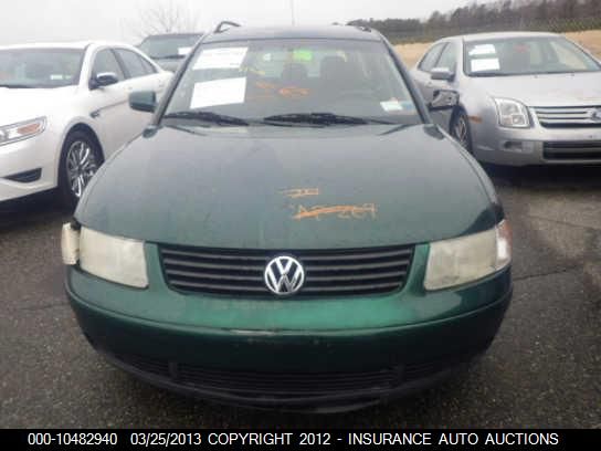 1999 Volkswagen Passat Gls VIN: WVWNA63B3XE494659 Lot: 10482940