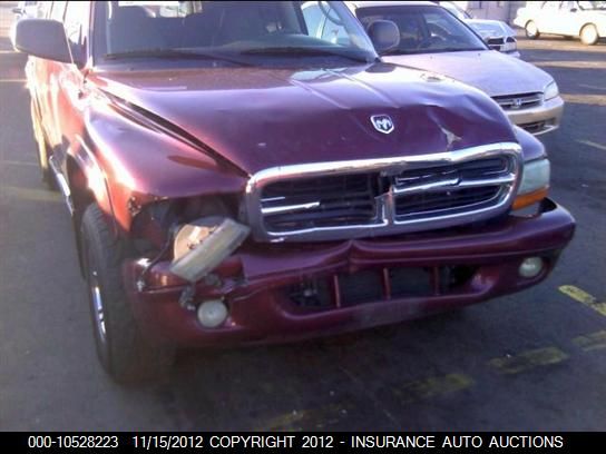 2002 Dodge Durango Slt VIN: 1B4HS48Z42F193841 Lot: 10528223