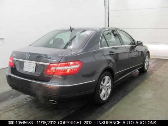 2011 Mercedes-Benz E350 4M Awd VIN: WDDHF8HB9BA306218 Lot: 10545983