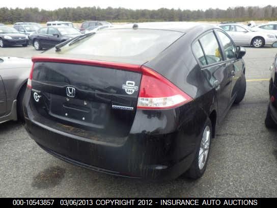 2011 Honda Insight Ex VIN: JHMZE2H76BS004940 Lot: 10543857