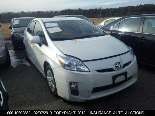 2010 Toyota Prius VIN: JTDKN3DU1A0011745 Lot: 10562882