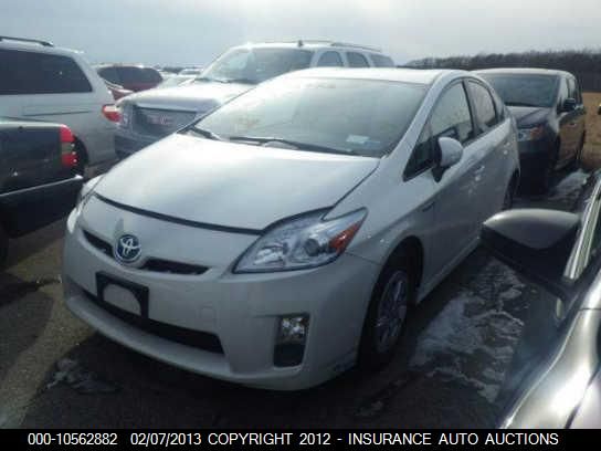 2010 Toyota Prius VIN: JTDKN3DU1A0011745 Lot: 10562882