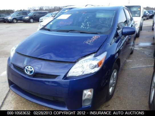 2010 Toyota Prius VIN: JTDKN3DU1A0093718 Lot: 10583632