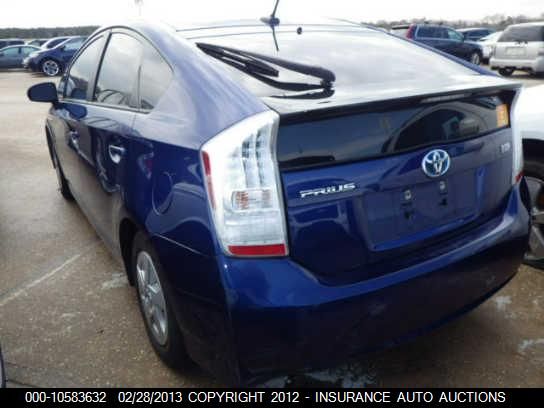 2010 Toyota Prius VIN: JTDKN3DU1A0093718 Lot: 10583632