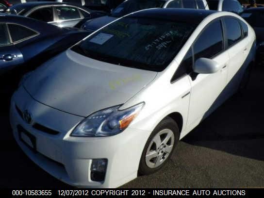 2010 Toyota Prius VIN: JTDKN3DU2A0140187 Lot: 10583655