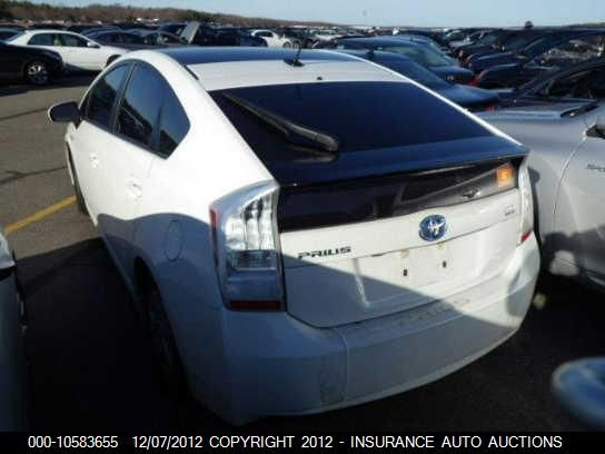 2010 Toyota Prius VIN: JTDKN3DU2A0140187 Lot: 10583655