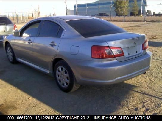 2010 Mitsubishi Galant Es/Se VIN: 4A32B3FFXAE009404 Lot: 10664700