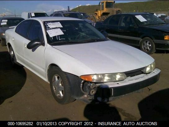 2002 Oldsmobile Alero Gl1 VIN: 1G3NL52EX2C229953 Lot: 10695282