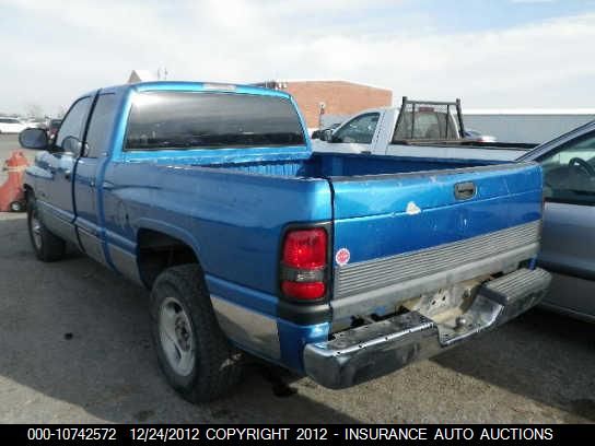 2001 Dodge Ram Truck Ram 1500 Quad VIN: 3B7HC13ZX1G214551 Lot: 10742572