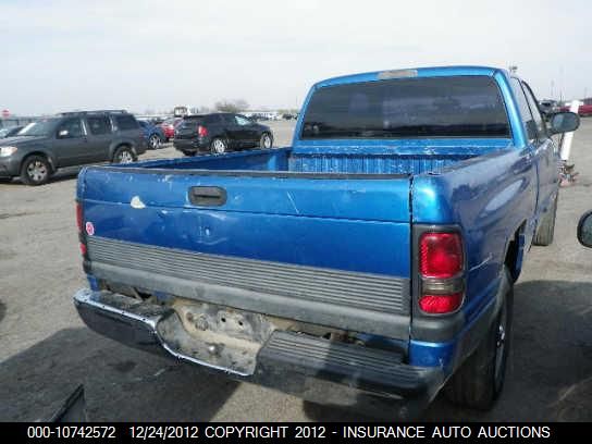 2001 Dodge Ram Truck Ram 1500 Quad VIN: 3B7HC13ZX1G214551 Lot: 10742572