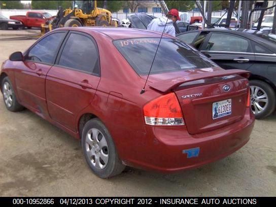 KNAFE121685518519 2008 Kia Spectra Ex/Lx/Sx