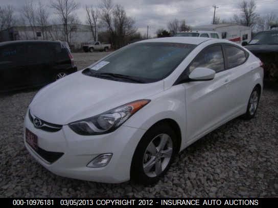 2013 Hyundai Elantra Gls VIN: 5NPDH4AE1DH193148 Lot: 10976181